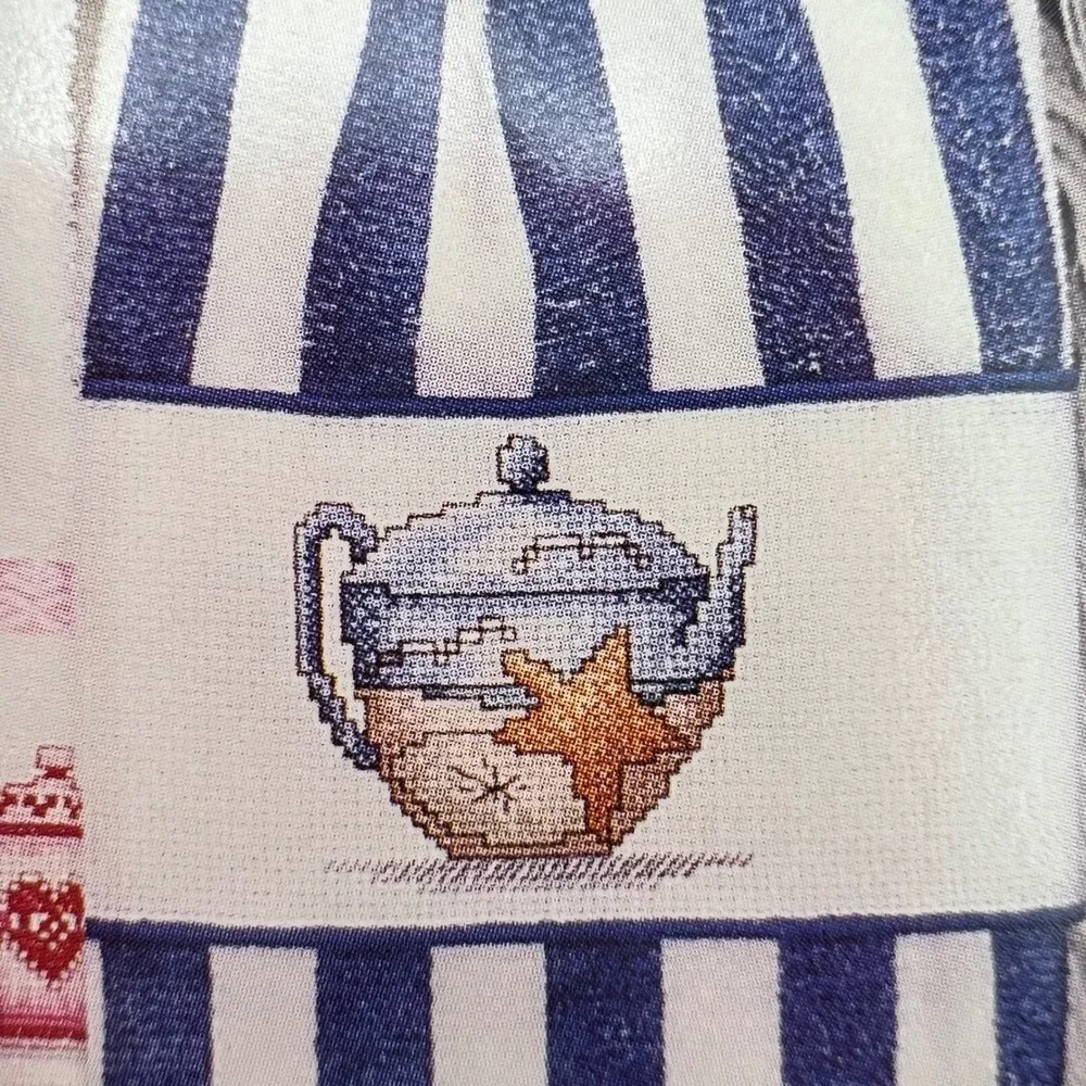 Tiny Little Teapots Cross My Heart Counted Cross Stitch Pattern Book CSB-160